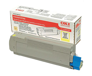 Toner Oki do C5600/5700 | 2 000 str. | yellow
