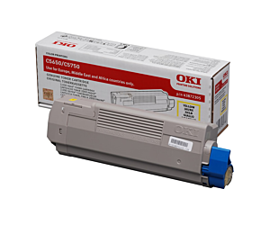 Toner Oki do C5650/5750 | 2 000 str. | yellow