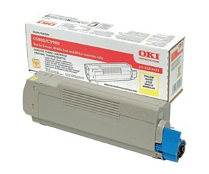 Toner Oki do C5800/5900/5550MFP | 5 000 str. | yellow