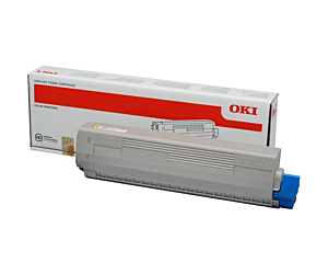 Toner Oki do C801/821 | 7 300 str. | yellow