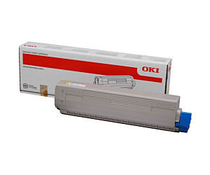 Toner Oki do C822 | 7 300 str. | yellow
