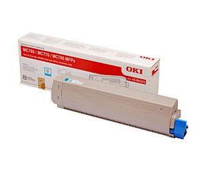 Toner Oki do MC760/770/780 | 6 000 str. | cyan
