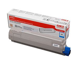 Toner Oki do MC860 | 10 000 str. | cyan