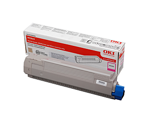 Toner Oki do MC860 | 10 000 str. | magenta