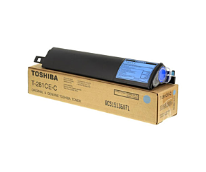 Toner Toshiba T-281CEC do e-Studio 281C/351C/451C | 10 000 str. | cyan