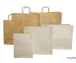 Torba ekologiczna ECOBAG 350x180x440mm brązowa