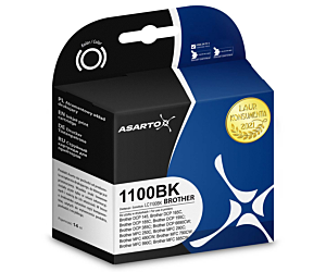 Tusz Asarto do Brother 1100BK | LC1100BK | 460 str. | black