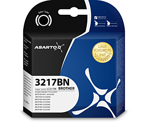 Tusz Asarto do Brother 3217BN | LC3217BK | 550 str. | black