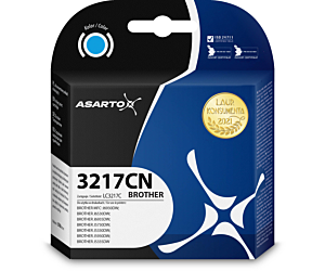 Tusz Asarto do Brother 3217CN | LC3217C | 550 str. | cyan
