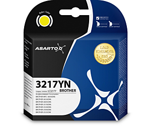 Tusz Asarto do Brother 3217YN | LC3217Y | 550 str. | yellow