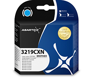 Tusz Asarto do Brother 3219CXN | LC3219XLC | 1500 str. | cyan