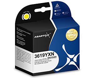 Tusz Asarto do Brother 3619YXN | LC3619XLY | 1500 str. | yellow