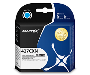 Tusz Asarto do Brother 427CXN | LC427XLC | 5000 str. | cyan