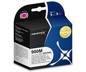 Tusz Asarto do Brother 900M | LC900M | 765 str. | magenta