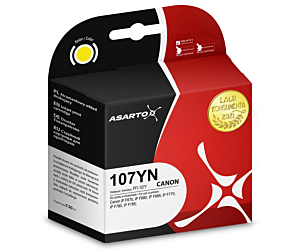 Tusz Asarto do Canon 107YN | 6708B001 | 130 ml | yellow