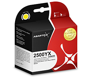 Tusz Asarto do Canon 2500YX | 9267B001 | 1520 str. | yellow