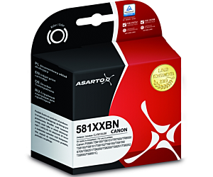 Tusz Asarto do Canon 581XXBN | 1998C001 | 6360 str. | black
