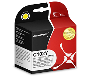 Tusz Asarto do Canon C102Y | CF0898B001AA | 130 ml | yellow