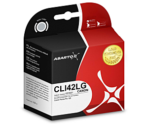 Tusz Asarto do Canon CLI42LG | 6391B001 | 835 str. | light grey