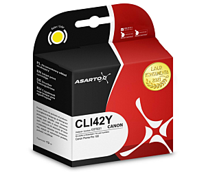 Tusz Asarto do Canon CLI42Y | 6387B001 | 284 str. | yellow