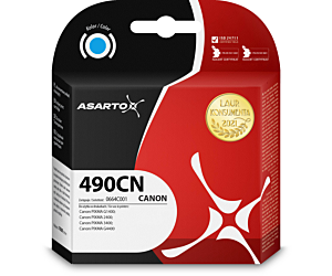 Tusz Asarto do Canon GI-490CN | 0664C001 | 70ml | cyan
