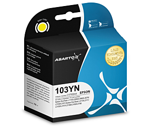 Tusz Asarto do Epson 103YN | C13T00S44A | 70 ml | yellow