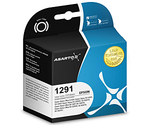 Tusz Asarto do Epson 1291 | C13T12914012 | 440 str. | black