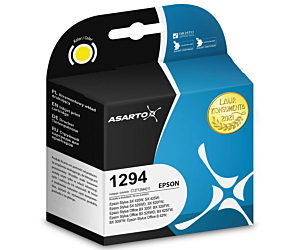 Tusz Asarto do Epson 1294 | C13T12944012 | 630 str. | yellow