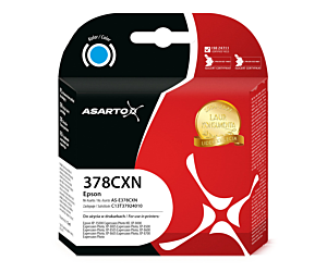 Tusz Asarto do Epson 378XL | C13T37924010 | 830 str. | cyan