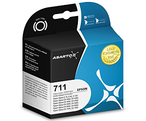Tusz Asarto do Epson 711 | C13T07114012 | 260 str. | black