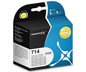 Tusz Asarto do Epson 714 | C13T07144012 | 490 str. | yellow