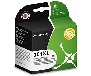 Tusz Asarto do HP 301XL | CH564EE | 332 str. | color