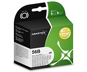 Tusz Asarto do HP 56B | C6656AE | 655 str. | black