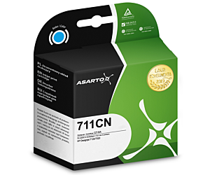 Tusz Asarto do HP 711CN | CZ130A | 29 ml | cyan