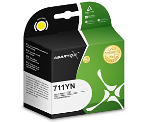 Tusz Asarto do HP 711YN | CZ132A | 29 ml | yellow