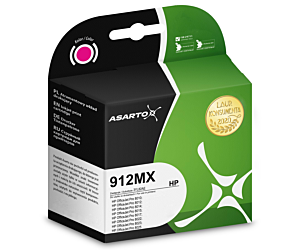 Tusz Asarto do HP 912MX | 3YL82AE | 825 str. | magenta