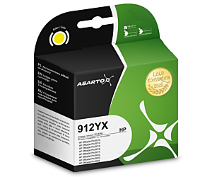 Tusz Asarto do HP 912YX | 3YL83AE | 825 str. | yellow