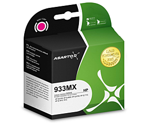Tusz Asarto do HP 933MXN | CN055AE | 825 str. | magenta