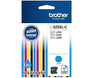 Tusz Brother do DCPJ100YJ1/DCPJ105YJ1 | cyan 1300str