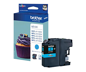 Tusz Brother do MFCJ4410DW/4510DW/4610DW | 600 str. | cyan
