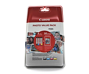 Tusz Canon CLI-571CMYK XL + 50x PP-201 do Pixma MG5750/6850 | CMYK