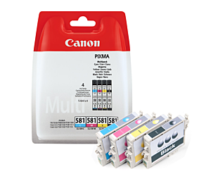 Tusz Canon CLI-581 CMYK do Pixma TR8550/TS6150 | 4 x 5,6ml | CMYK