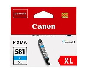Tusz Canon CLI-581C XL do Pixma TR7550/TR8550/TS6150 | 8,3ml | cyan