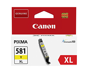 Tusz Canon CLI-581Y XL do PixmaTR7550/TR8550/TS6150 | 8,3ml | yellow