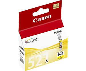 Tusz   Canon  CLI521Y do iP-3600/4600,  MP-540/620/630/980 | 9ml | yellow