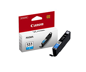 Tusz Canon CLI551C do iP-7250, MG-5450/6350 | 7ml | cyan