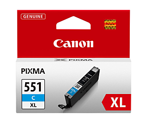 Tusz Canon CLI551C XL do iP-7250, MG-5450/6350 | 11ml | cyan