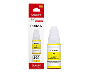 Tusz Canon GI-490  do Canon  PIXMA  G1400/G2400/G3400 | 70ml | yellow