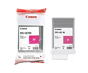 Tusz Canon PFI-107M do iPF670/680/685/770/780/785  | 130ml | magenta
