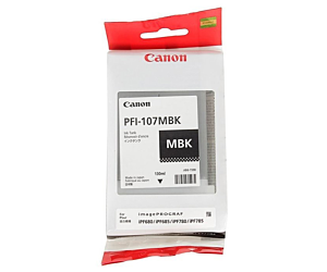 Tusz Canon PFI-107MBK do iPF670/680/685/770/780/785 |130ml | matte black
